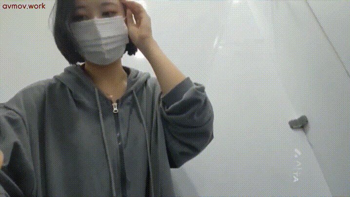 화장실 마스크녀 대딸_마무리
